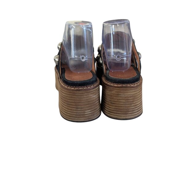 La Curtiembre Platform Sandals - Size 10 - Picture 10 of 12